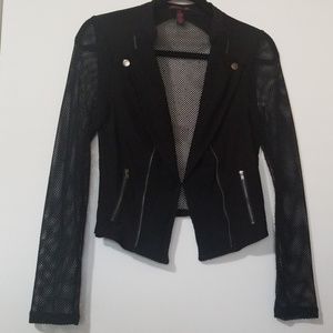 Illusion/mesh Jacket by MATERIAL GIRL